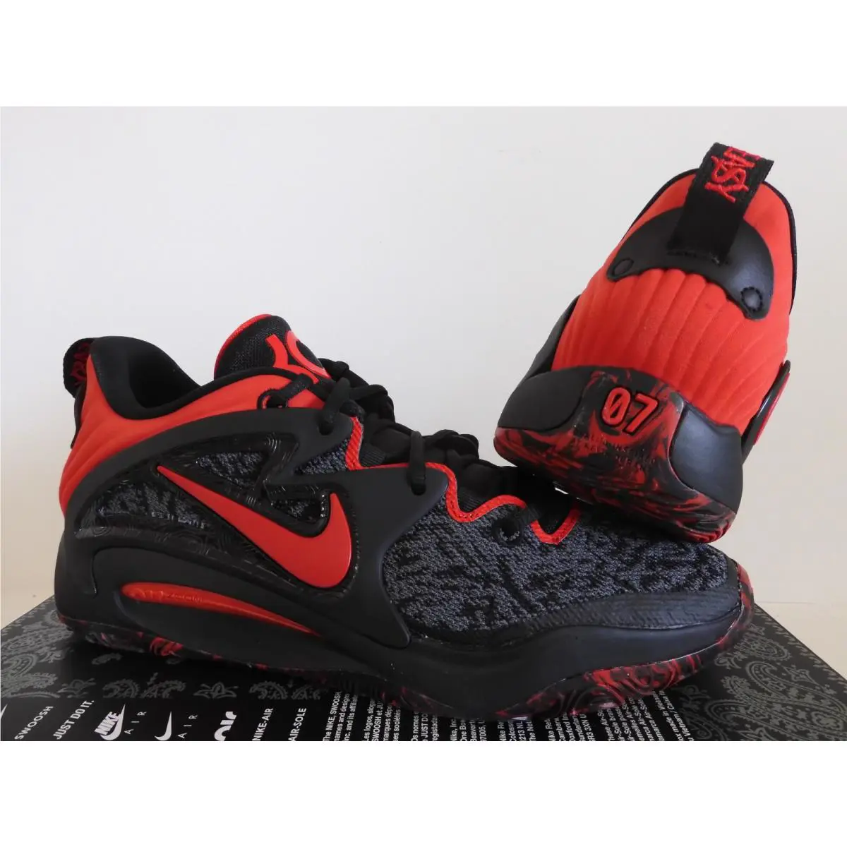 Nike shoes - Nike KD 15 - DC1975-003 - Black (UPC: 196149031330) 0