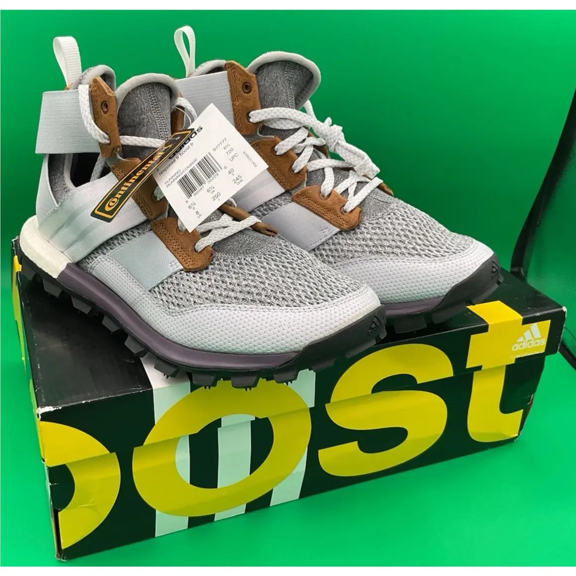 Adidas Response Trail Boost Boot Women`s Size 8 S77777 Continental