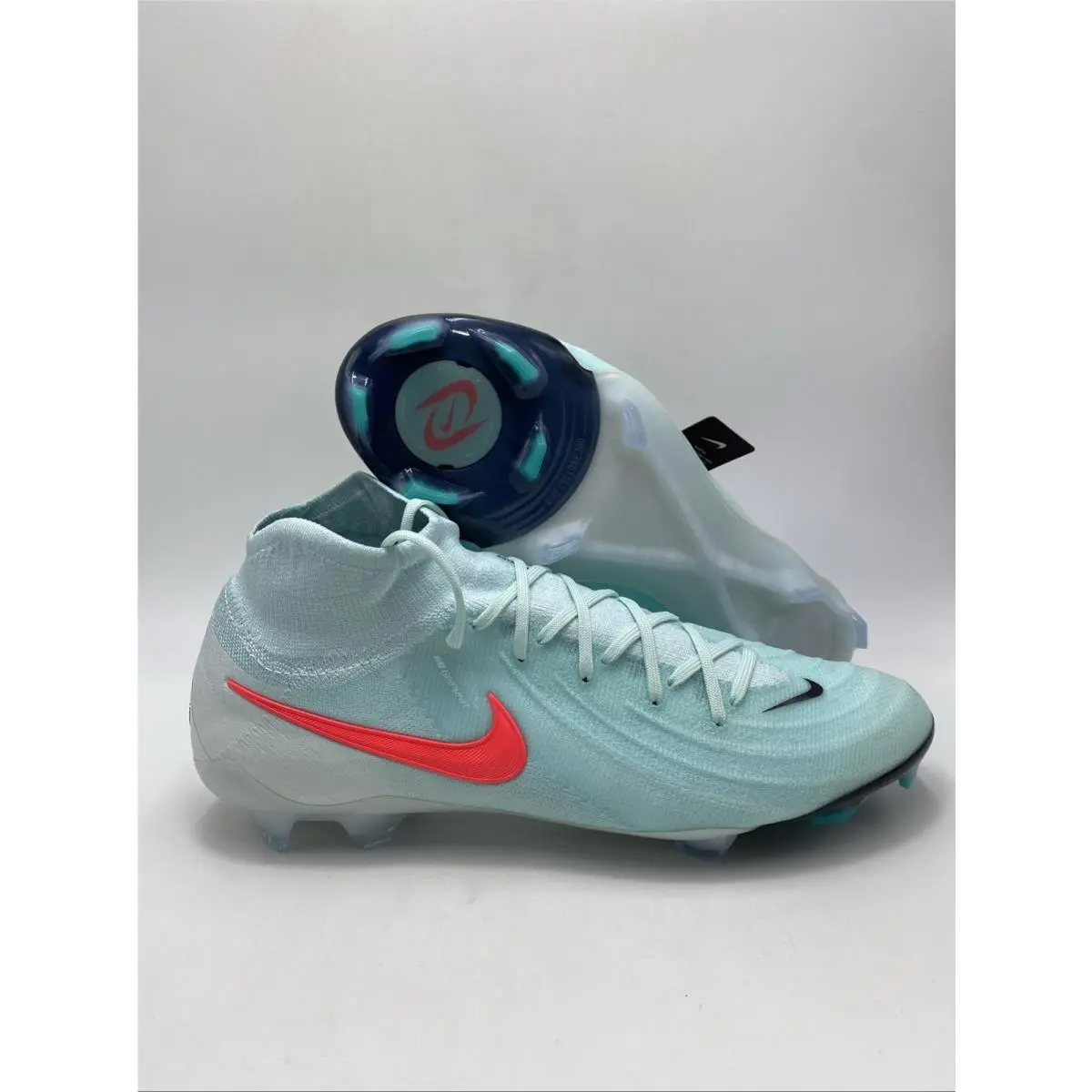Phantom Luna II Elite FG Mint Atomic Red Off Noir FJ2572 300 Men`s Sz 10.5 by Nike