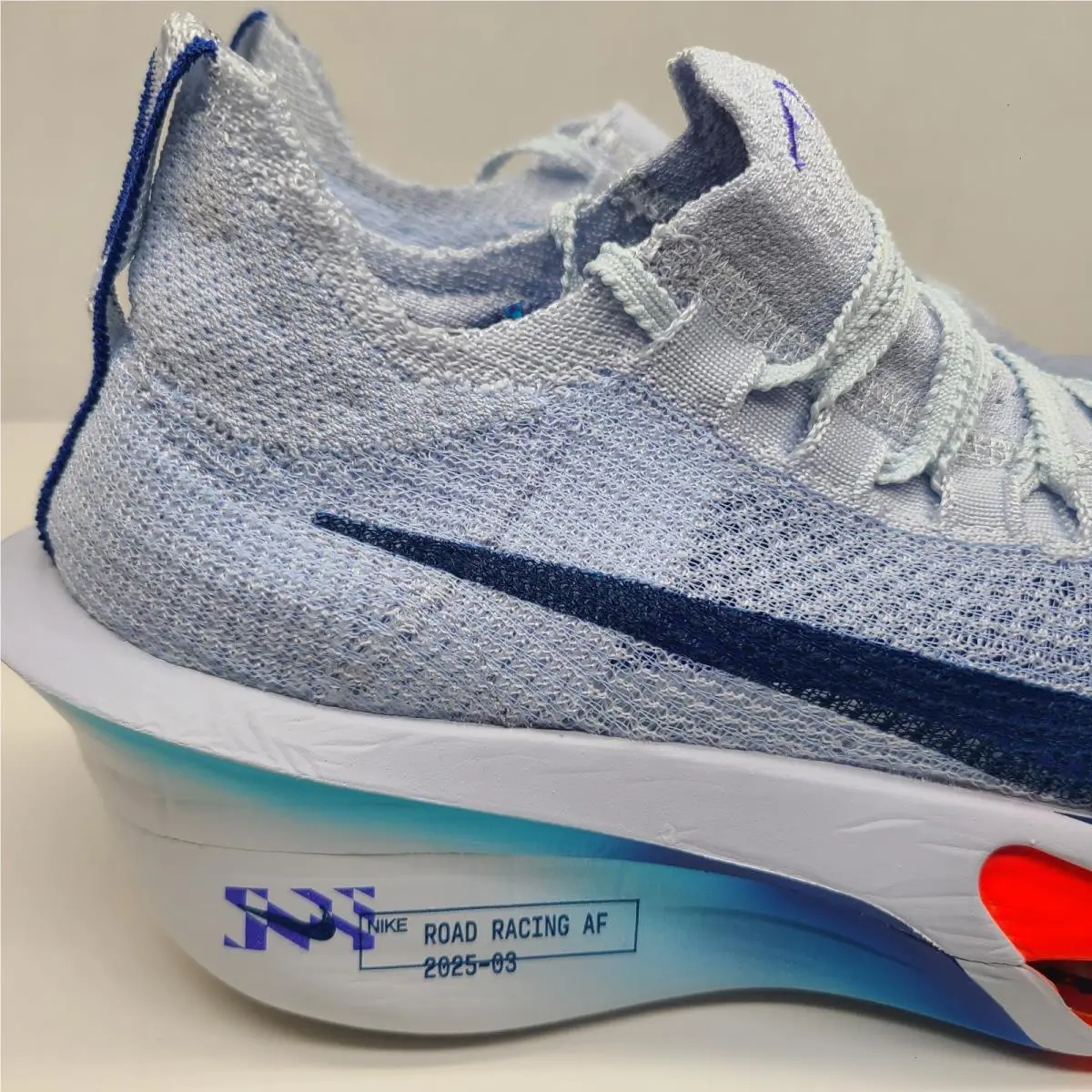 Nike shoes - Nike Air Zoom Alphafly NEXT% 3 - FD8315-001 - Football Grey/Blue Void-Ghost (UPC: 197863006666) 2