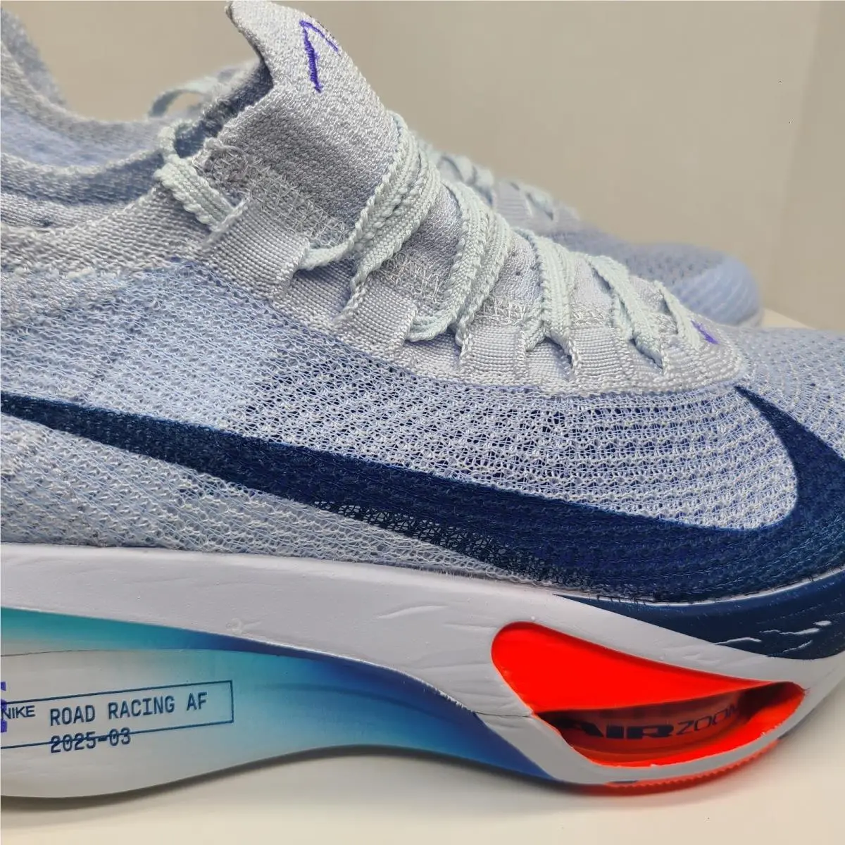 Nike shoes - Nike Air Zoom Alphafly NEXT% 3 - FD8315-001 - Football Grey/Blue Void-Ghost (UPC: 197863006666) 3