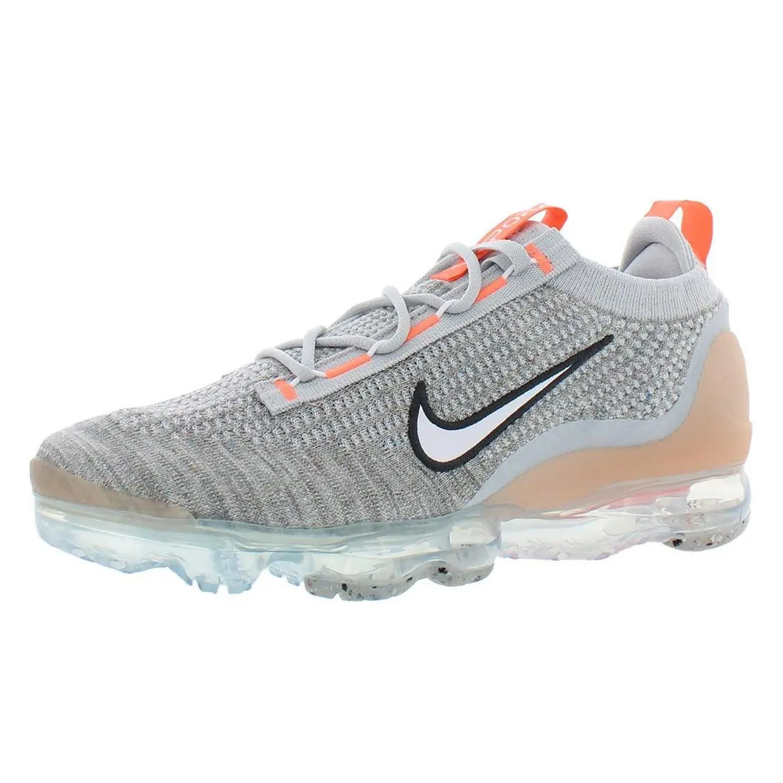 Nike Air Vapormax 2021 Fk Unisex Shoes Size 15 Color: Grey Fog/bright - Gray, Full: Grey Fog/Bright Mango/Anthracite