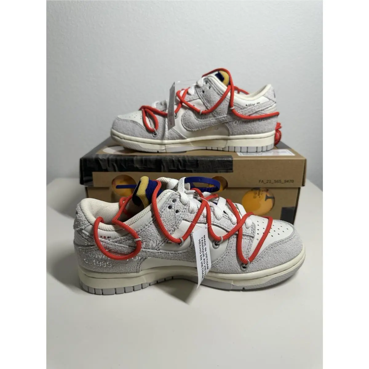 Nike shoes - Nike Dunk Low DJ0950-110 - Dunk Low - DJ0950-110 - Sail Neutral Gray (UPC: 195240904130) 10