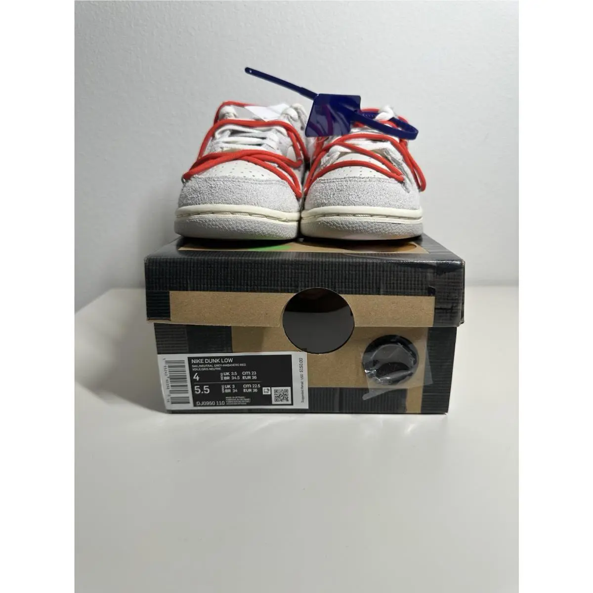 Nike shoes - Nike Dunk Low DJ0950-110 - Dunk Low - DJ0950-110 - Sail Neutral Gray (UPC: 195240904130) 0