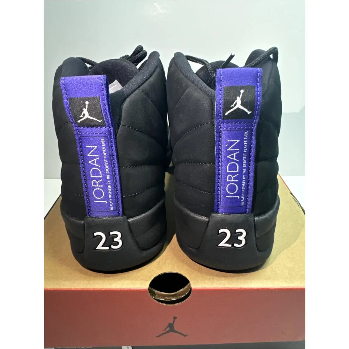Nike shoes - Air Jordan 12 - Air - CT8013-005 - Black (UPC: 0194498180150) 4