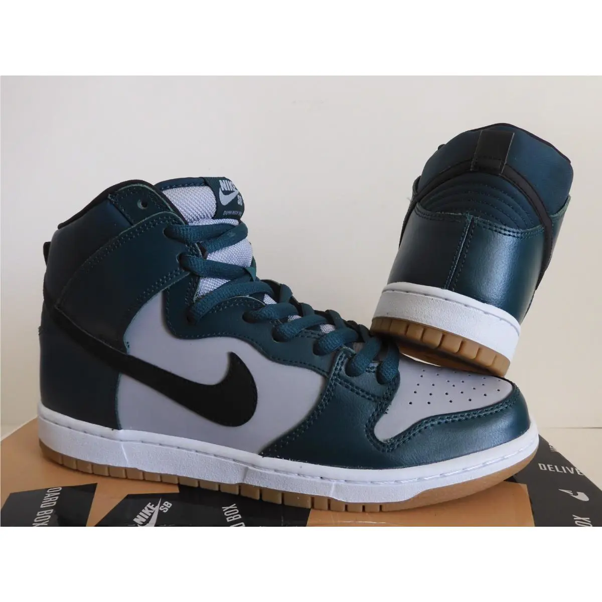 Nike shoes - Nike Sb Dunk High - Dunk High - 305050-306 - Green (UPC: 666003401932) 0