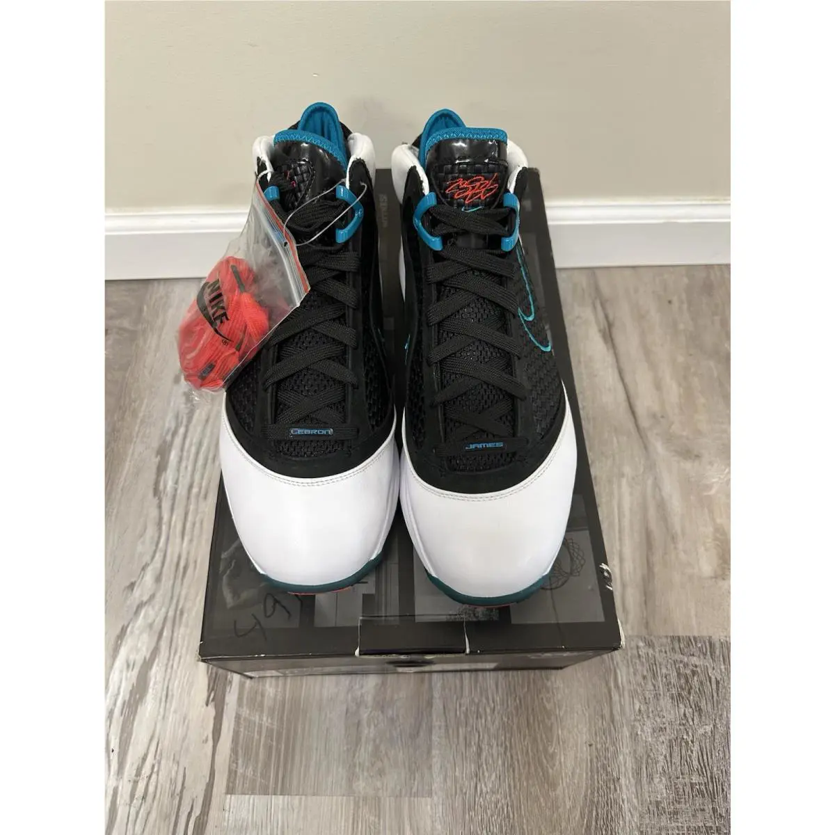 Nike shoes - Nike Air Max LeBron 7 - 383578-101 - White (UPC: 0665215466890) 2