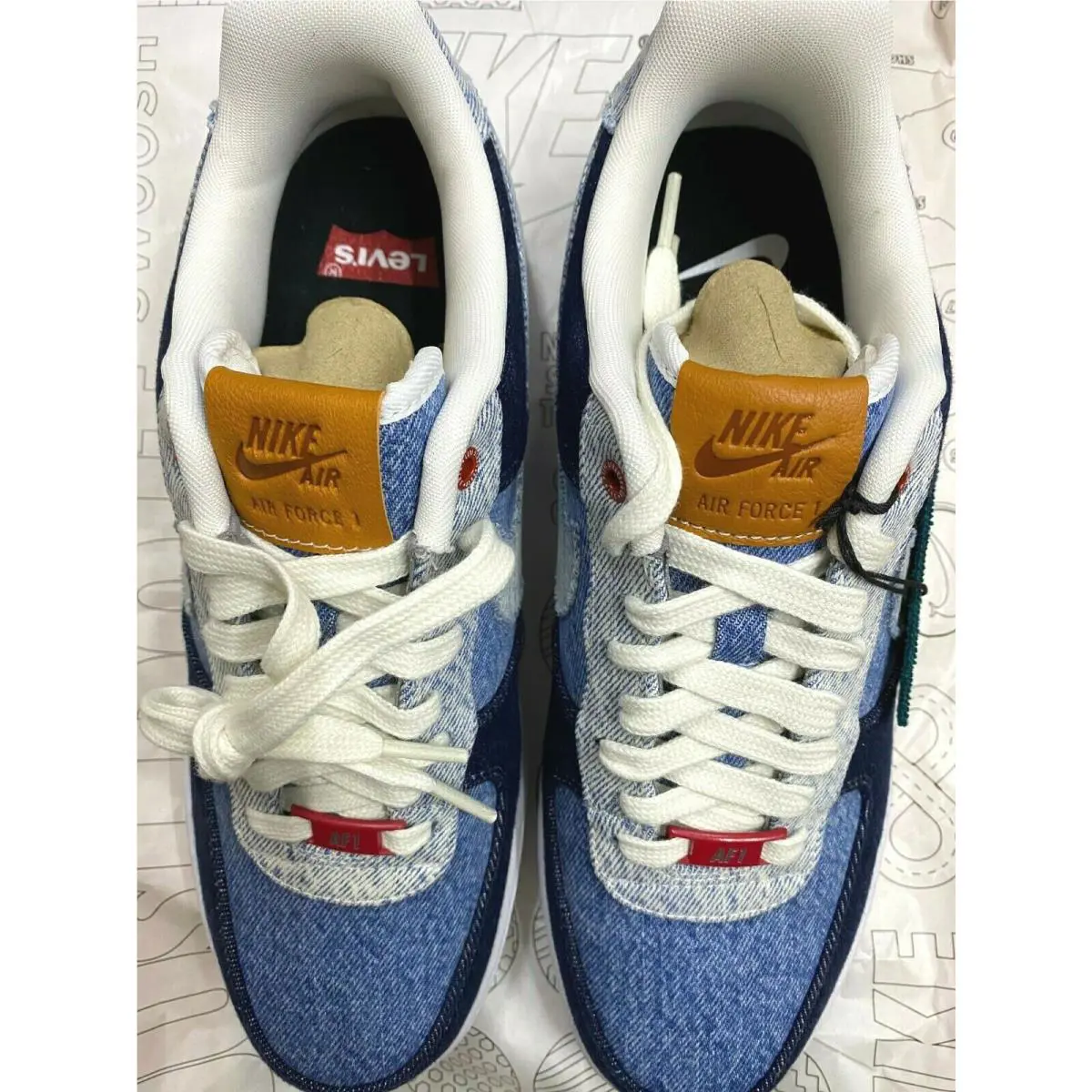 Nike shoes - Nike Air Force 1 - Air Force - CI5766-981 - Denim 0