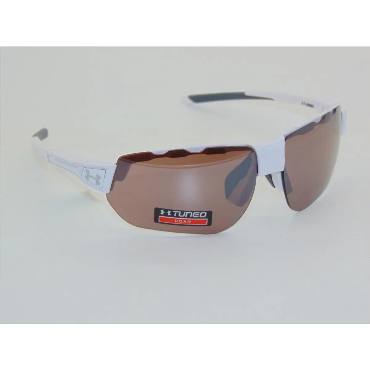 Under Armour UA 8650132-100924 Conquer Shiny White/tuned Road Sunglasses
