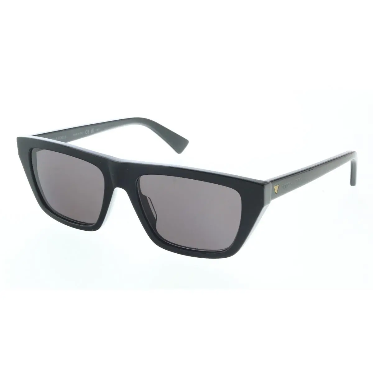 BV1291S-001 Bold Black Geometric Cat-eye by Bottega Veneta