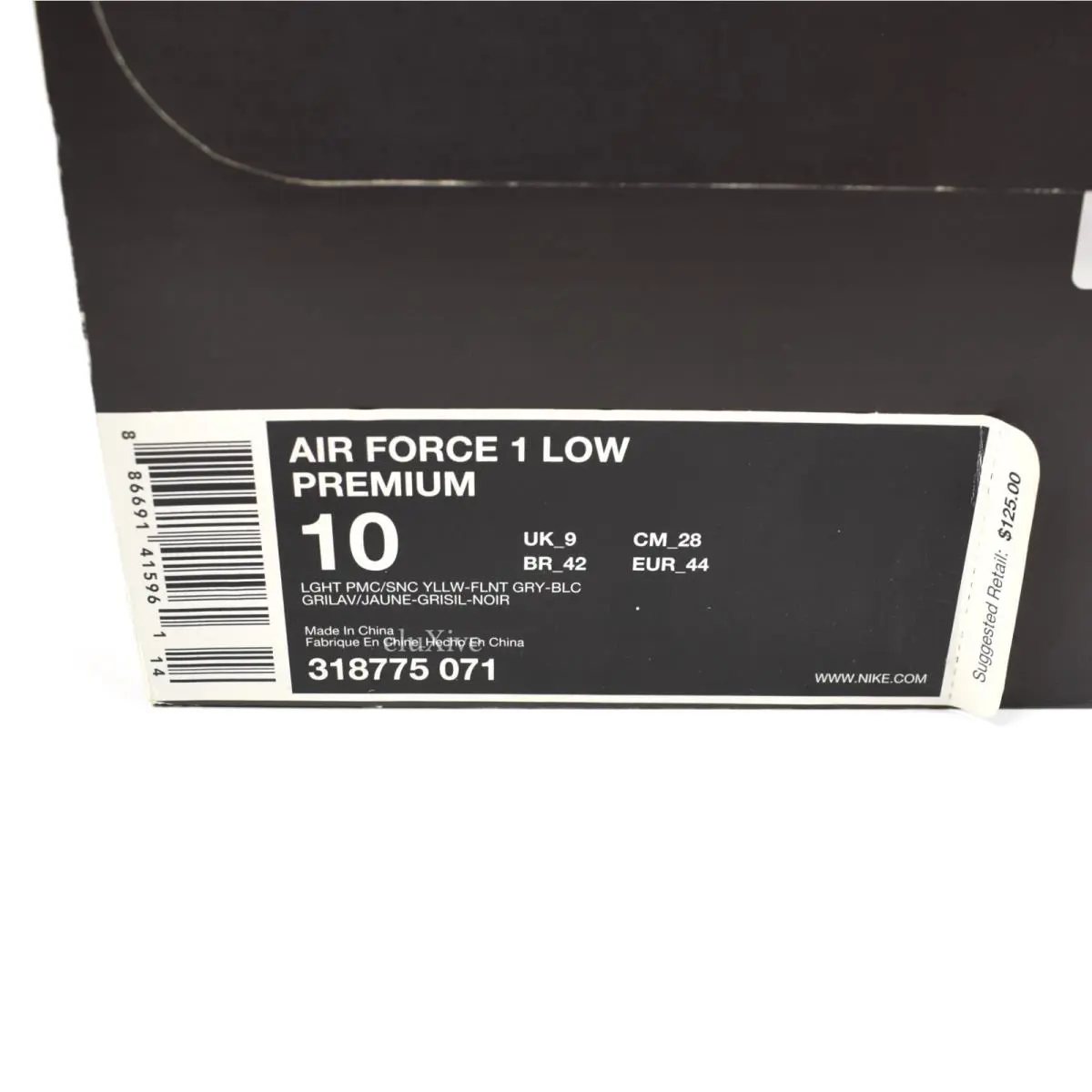 Nike shoes - Nike Air Force 1 - Air Force - 313641-262 - Gray 10