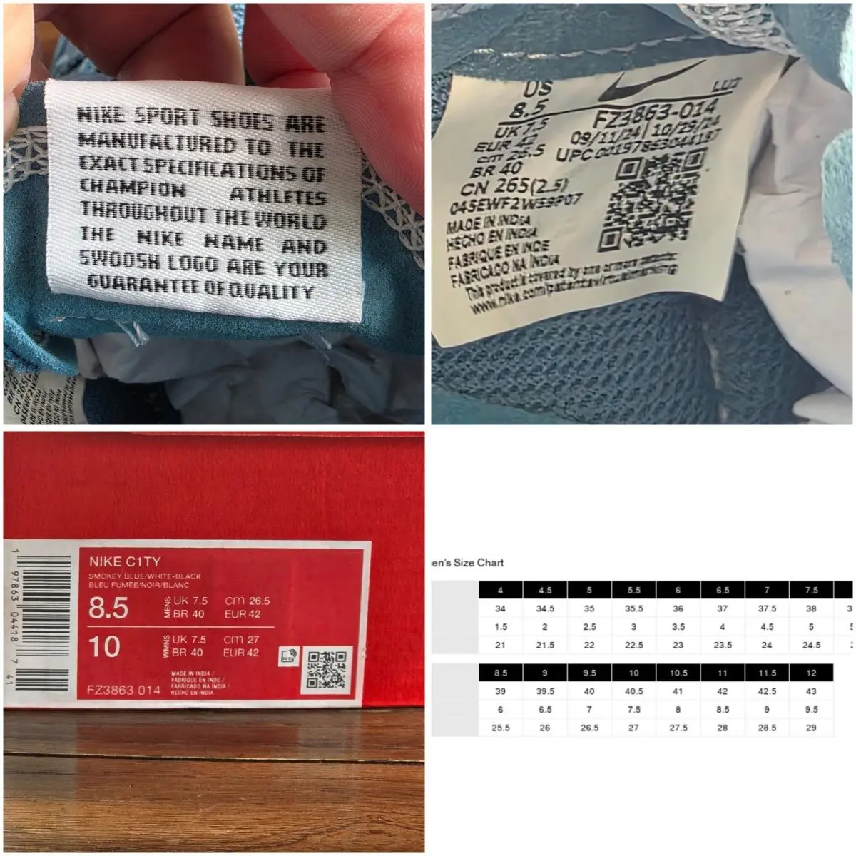 Nike shoes - Nike C1TY - FZ3863-014 - Blue 9