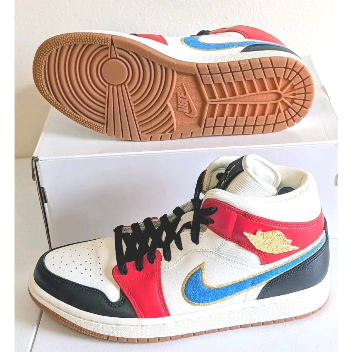 Nike shoes - Air Jordan 1 - Air - DC1426-100 - White (UPC: 0194500258525) 9