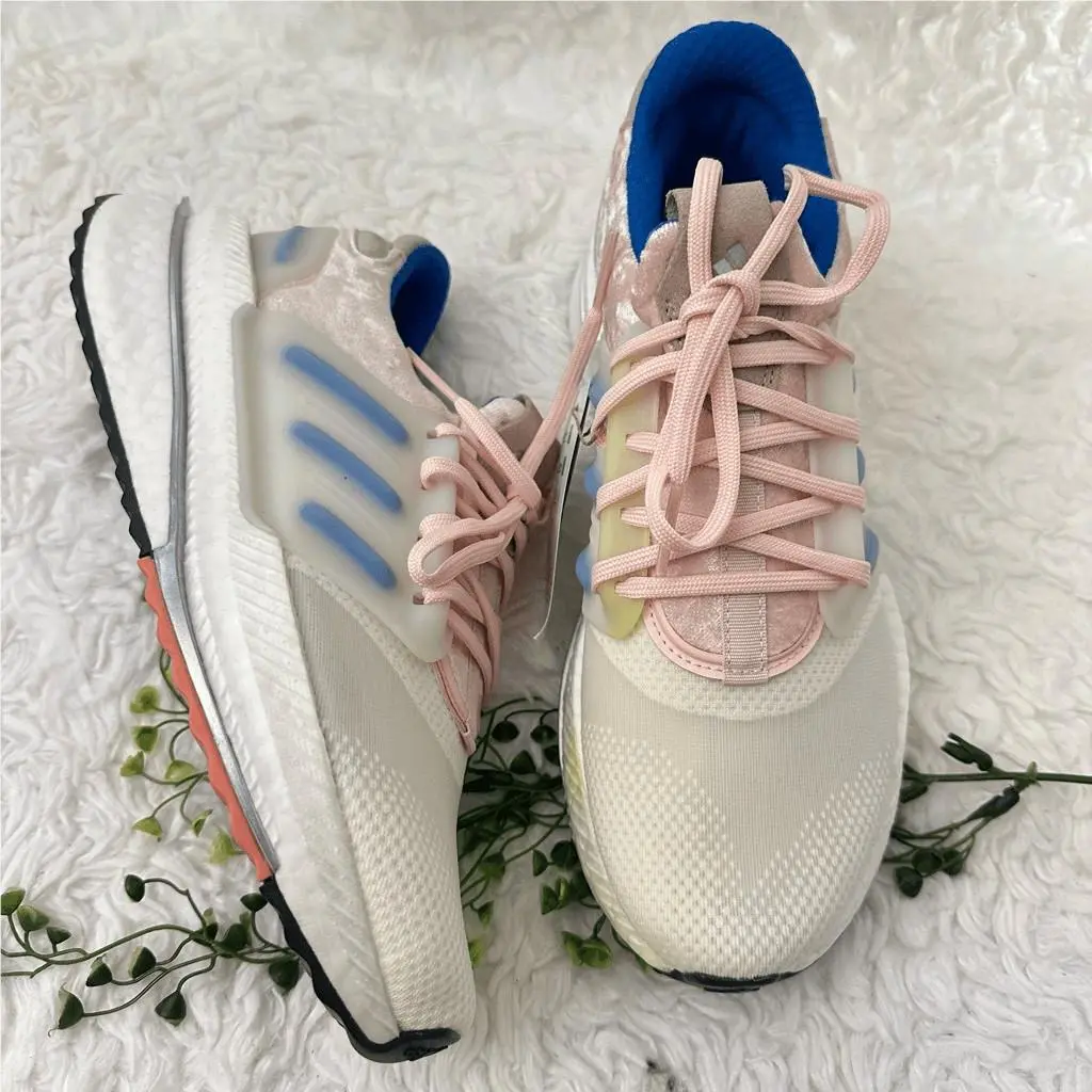 Adidas X_prlboost Lace Up Athletic Performance Shoes Wonder Quartz Velvet sz 8