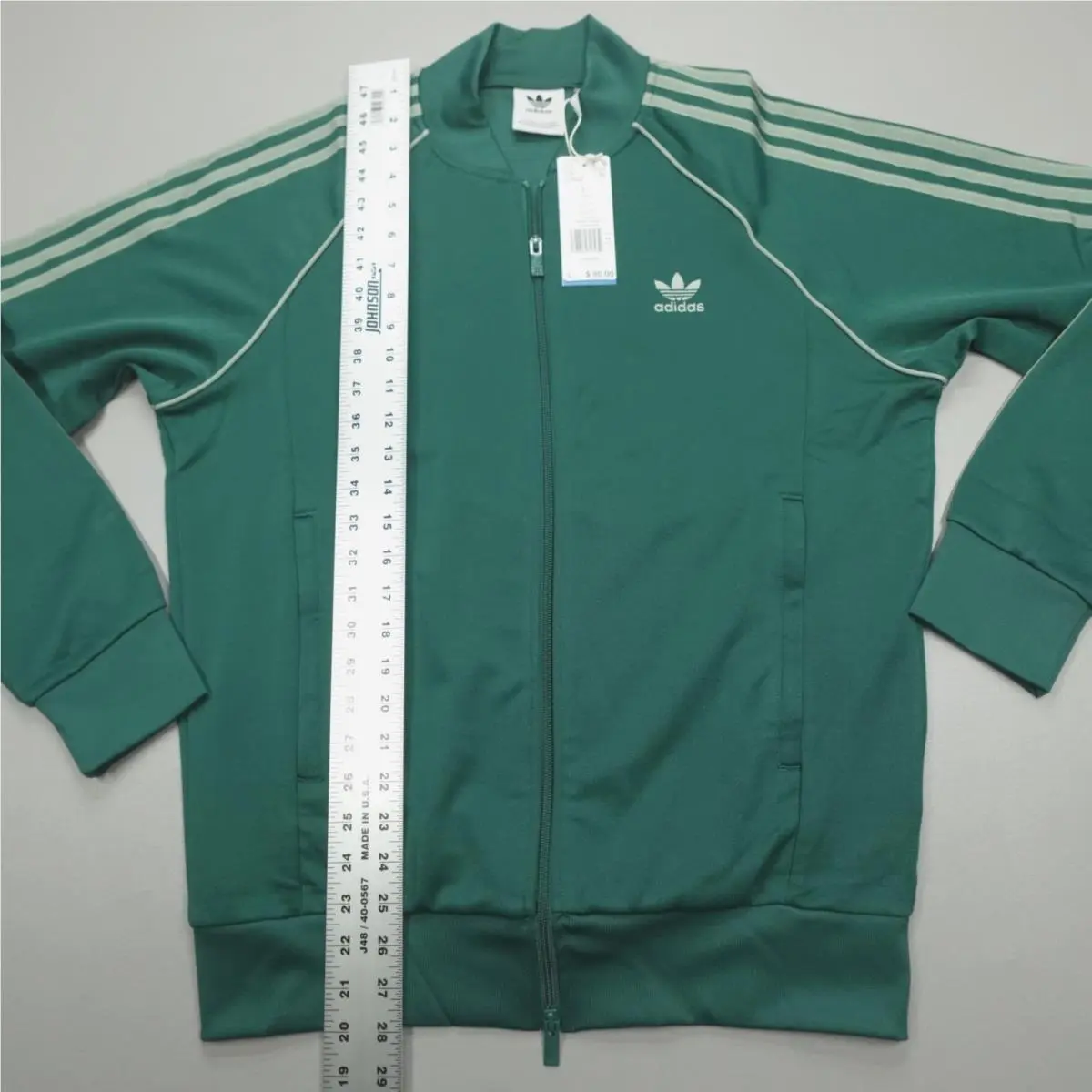 Adidas clothing - adidas Adicolor Classics SST Track Jacket - JC9922 - Green 5