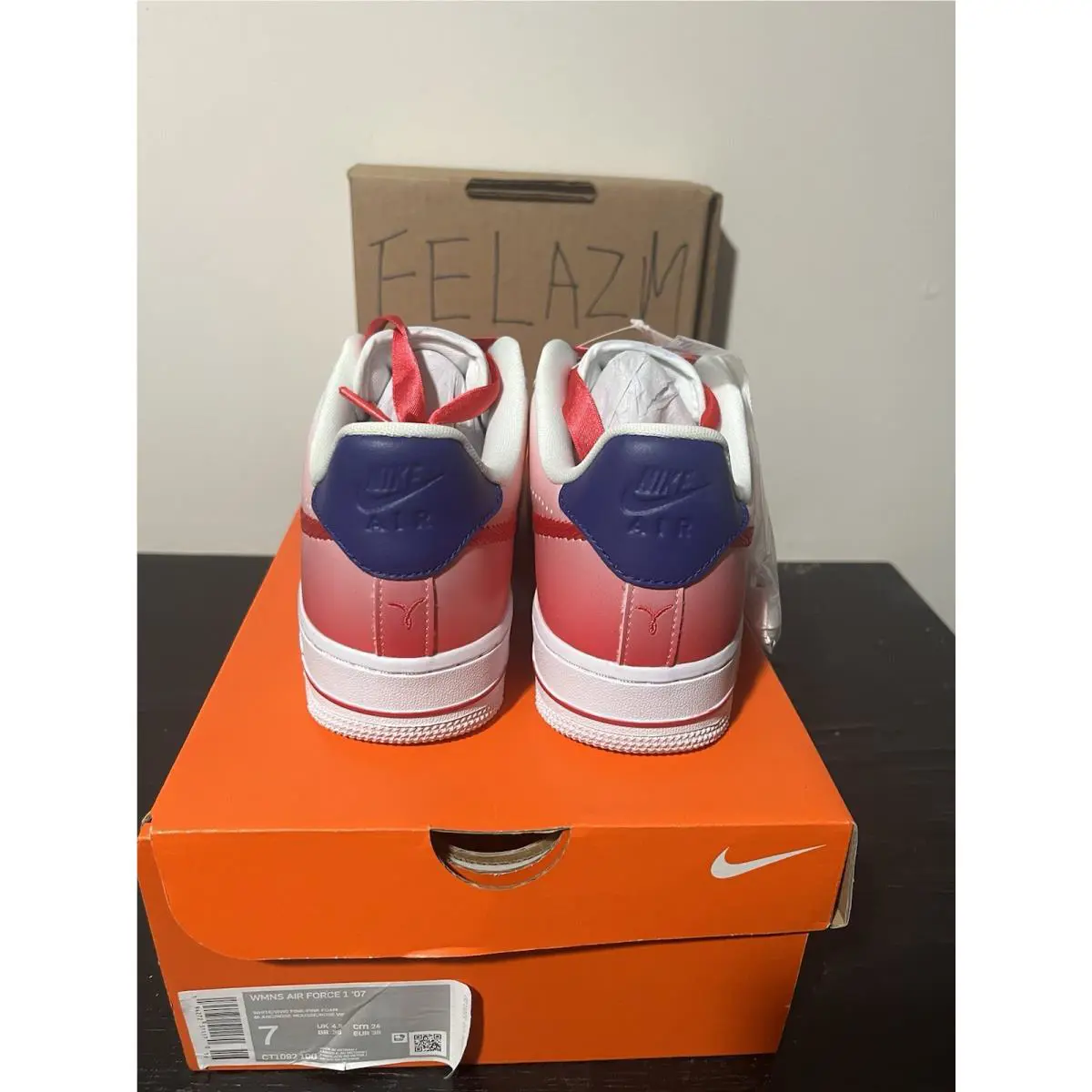 Nike shoes - Nike Air Force 1 - Air Force - CT1092-100 - Pink 2