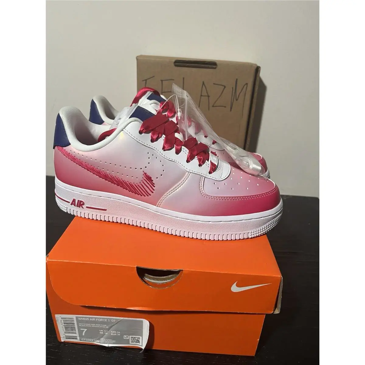 Nike shoes - Nike Air Force 1 - Air Force - CT1092-100 - Pink 3