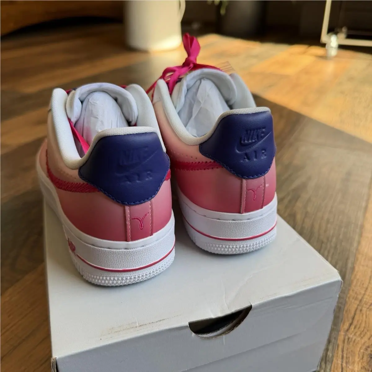 Nike shoes - Nike Air Force 1 - Air Force - CT1092-100 - Pink 4