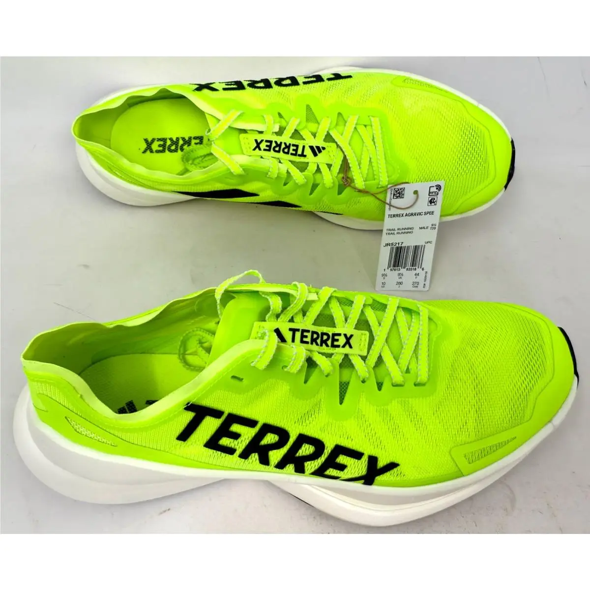Adidas shoes - adidas Terrex Agravic Speed - Terrex Agravic Speed - JR5217 - Green, Manufacturer: Lucid Lemon/Core Black/Dash Grey (UPC: 197615835186) 3