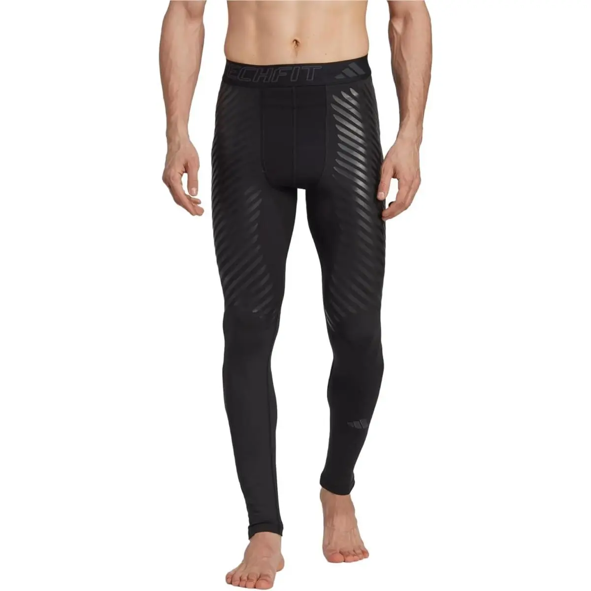 Adidas Techfit Control x Rheon Full-length Black Leggings Size XL HS9812