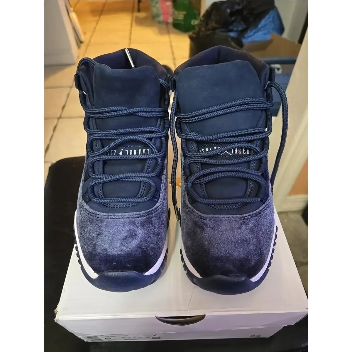 Nike shoes - Air Jordan 11 - Air - AR0715-441 - Blue 0
