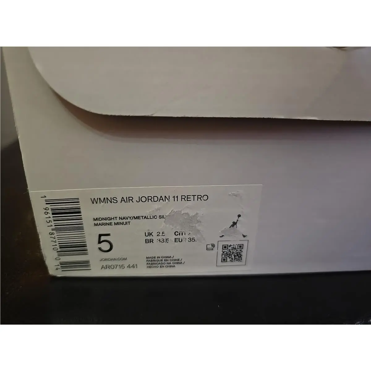 Nike shoes - Air Jordan 11 - Air - AR0715-441 - Blue 1