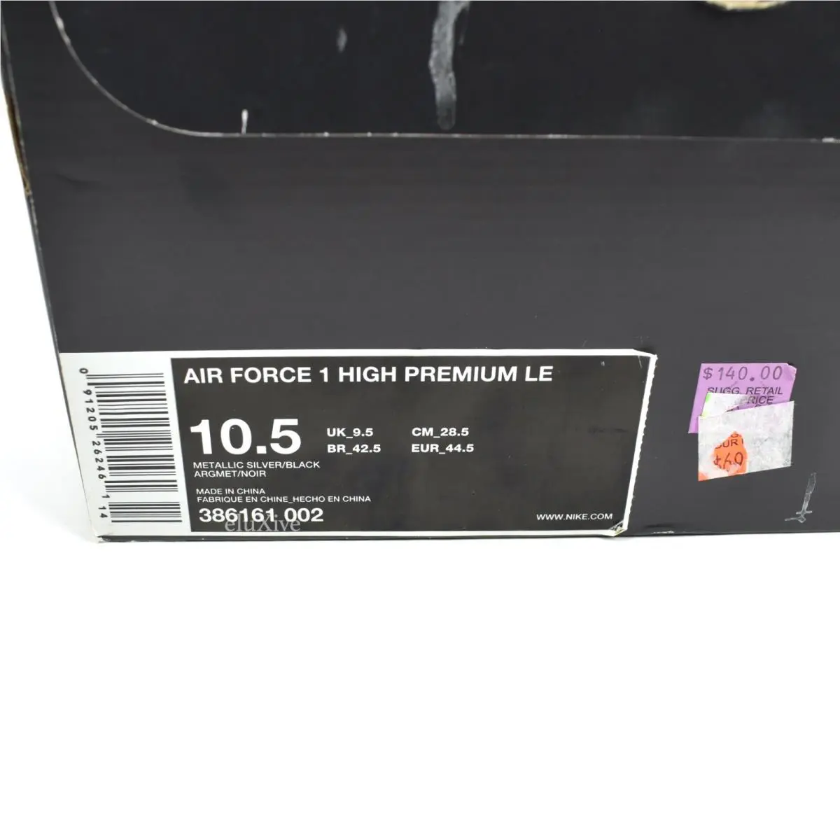 Nike shoes - Nike Air Force 1 - Air Force - 386161-002 - Silver 10