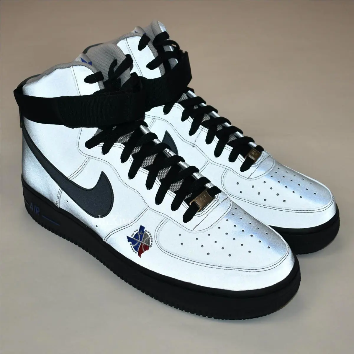 Nike shoes - Nike Air Force 1 - Air Force - 386161-002 - Silver 1