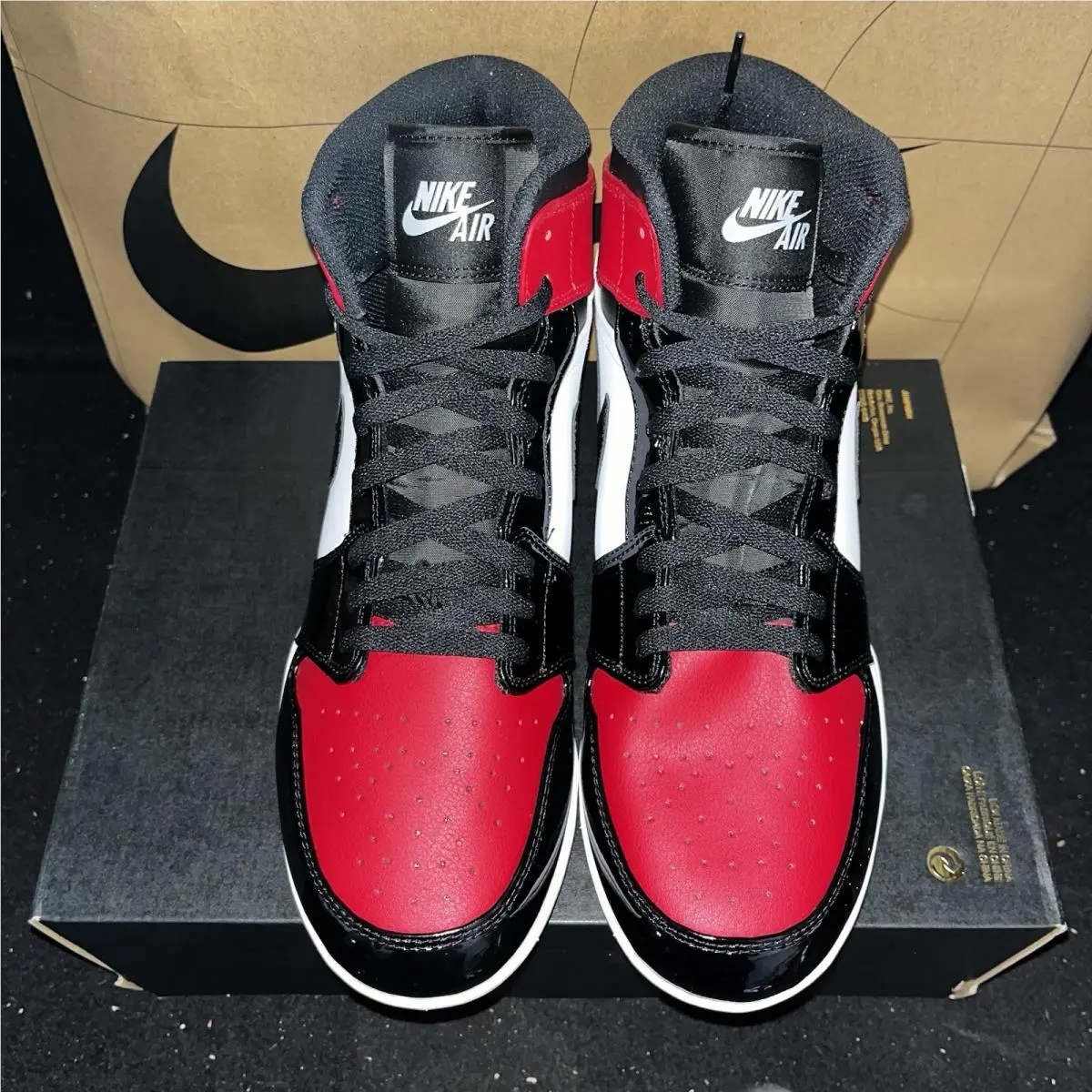 Nike shoes - Air Jordan 1 - Air - FJ6805-601 - Red 2