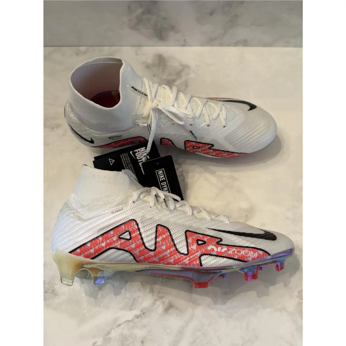 Nike shoes - Nike Zoom Mercurial Superfly 9 Elite FG - DJ4977-101 - White 2
