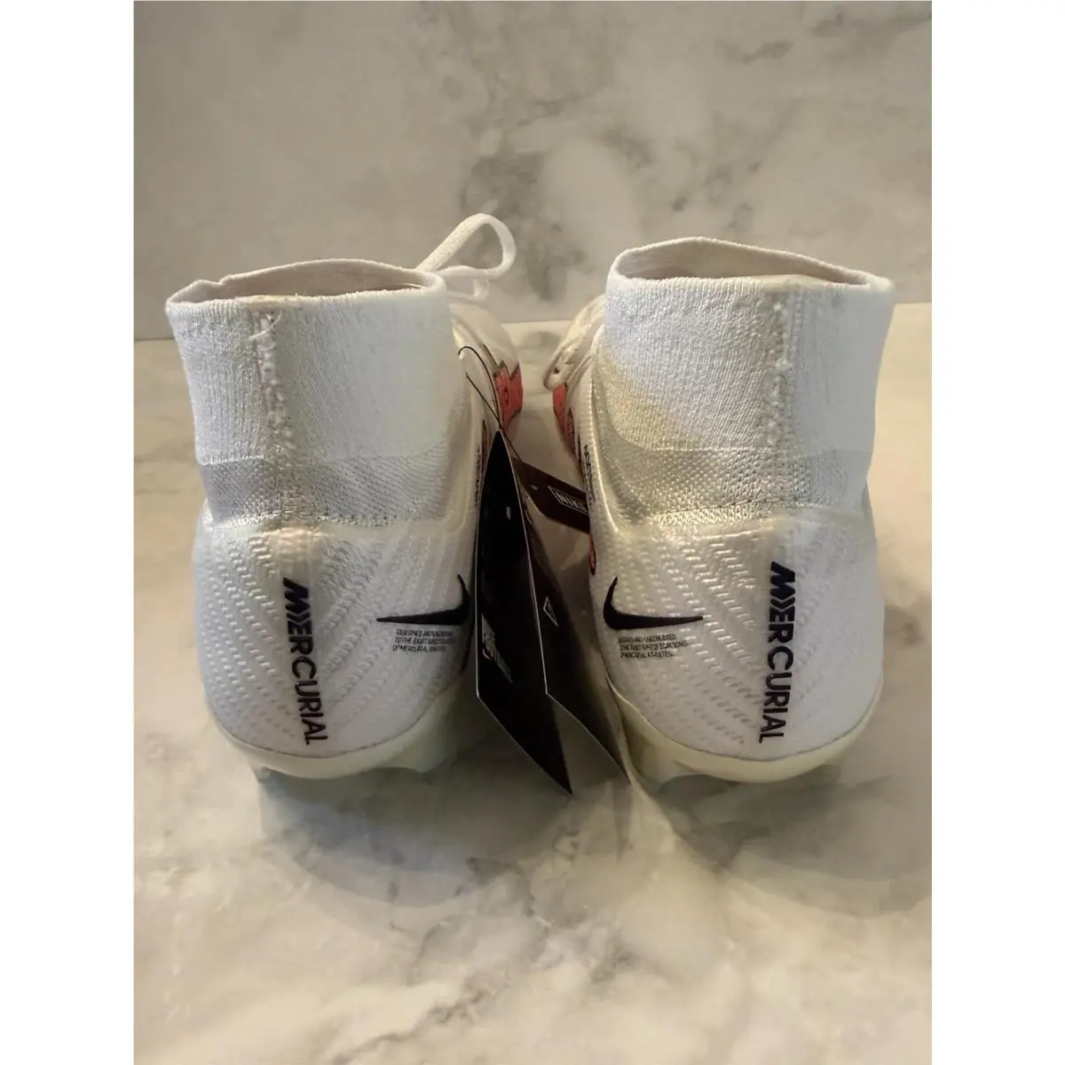 Nike shoes - Nike Zoom Mercurial Superfly 9 Elite FG - DJ4977-101 - White 4