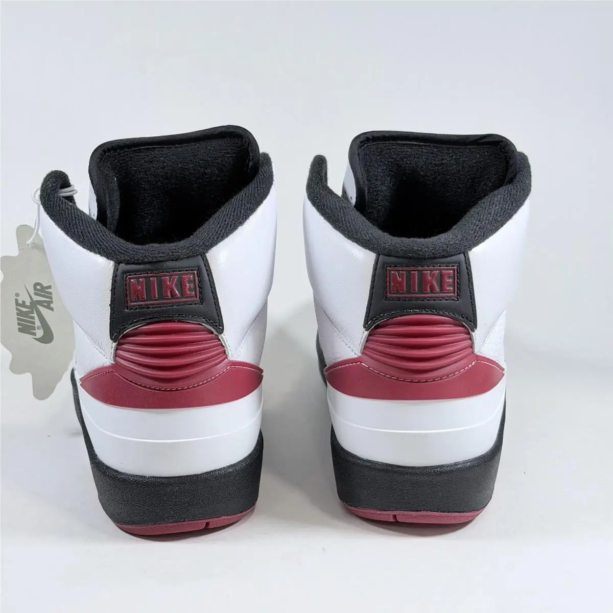 Nike shoes - Air Jordan 2 - Air - DX2454-106 - WHITE/VARSITY RED-BLACK 4