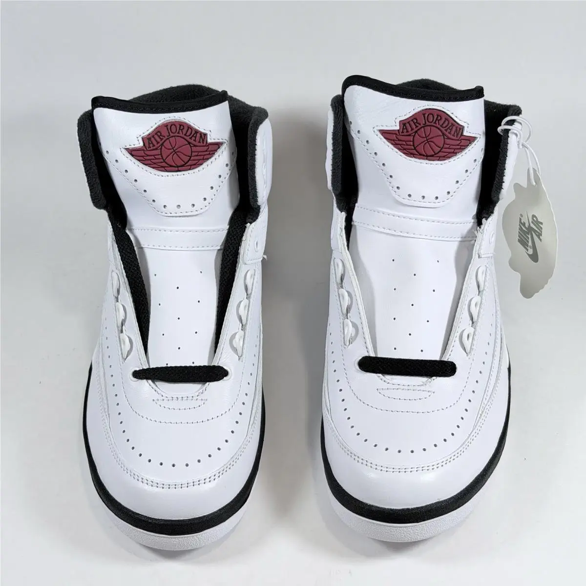 Nike shoes - Air Jordan 2 - Air - DX2454-106 - WHITE/VARSITY RED-BLACK 6