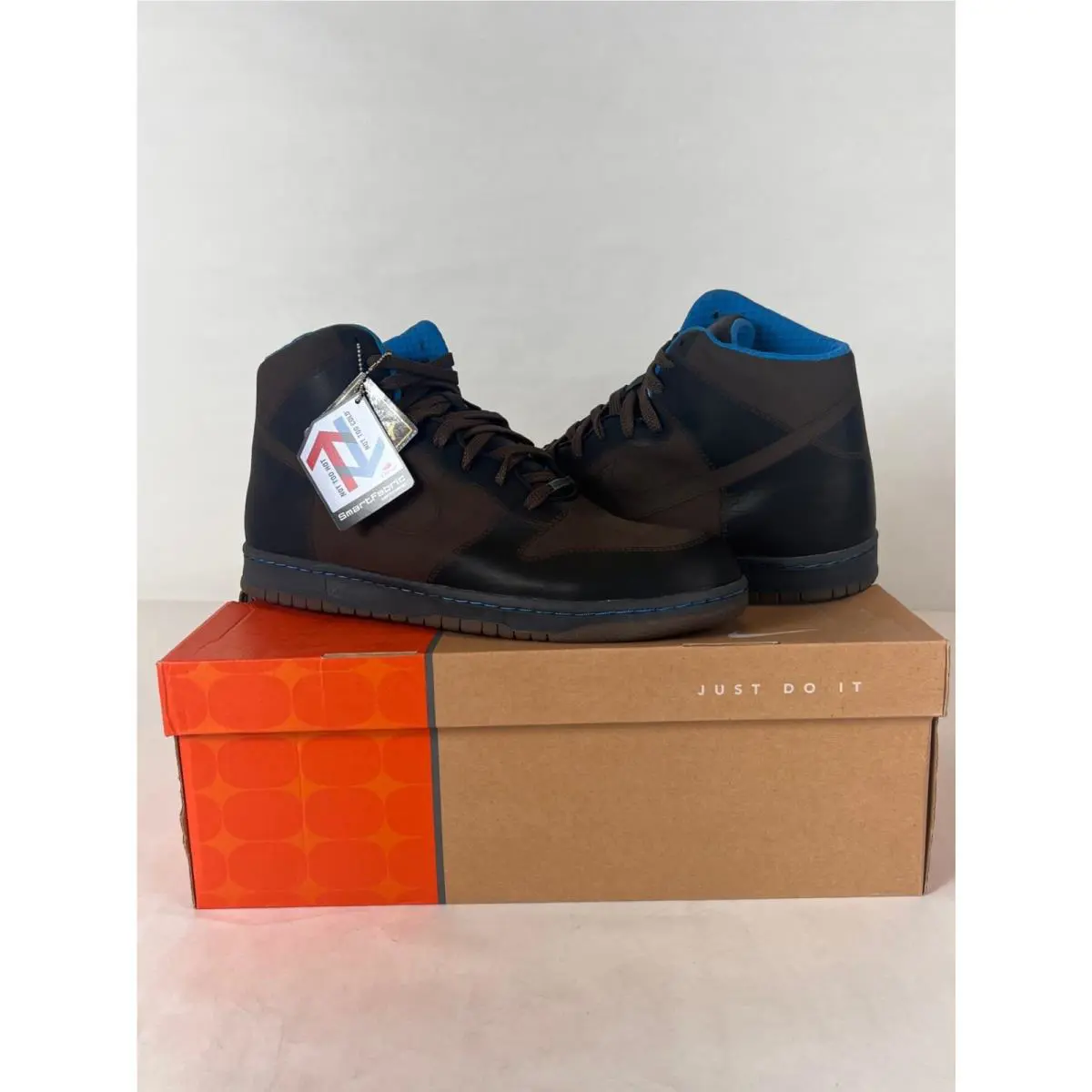 Nike shoes - Nike Dunk Hi - Dunk - 314413-041 - Brown/Black/Blue 0