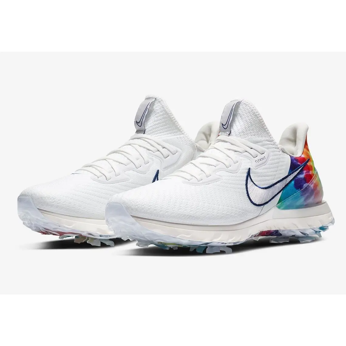 Nike shoes - NIKE AIR ZOOM INFINITY TOUR NRG PGA CHAMPIONSHIP - CT3732-100 - Summit White/Lemon Venom/White/Deep Royal 0