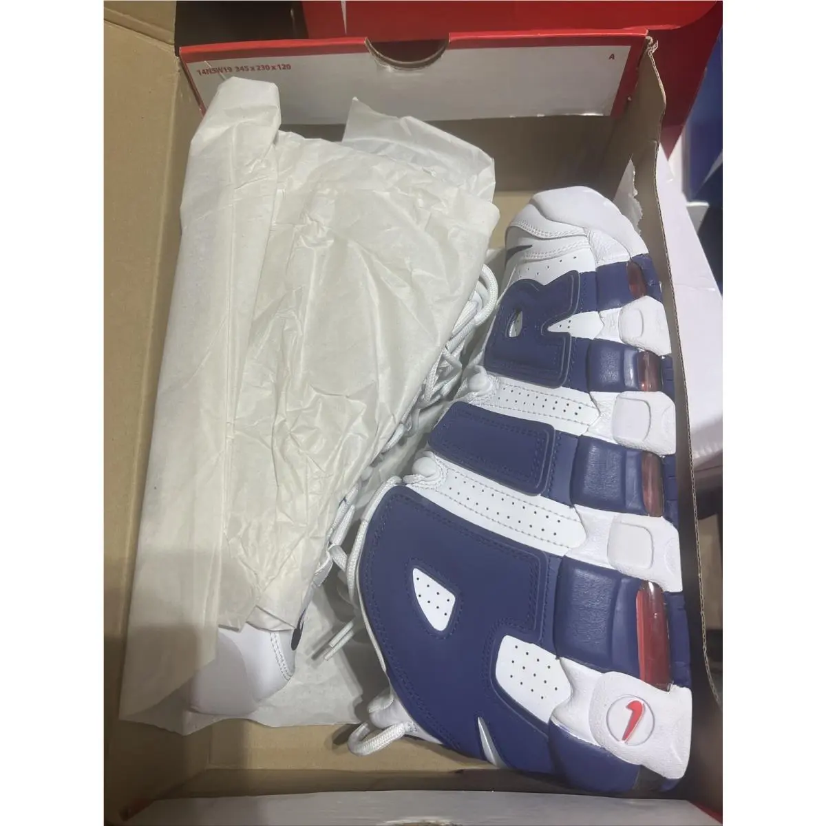 Nike shoes - Nike More Uptempo - More Uptempo - 921948-101 - Blue (UPC: 884500953567) 0
