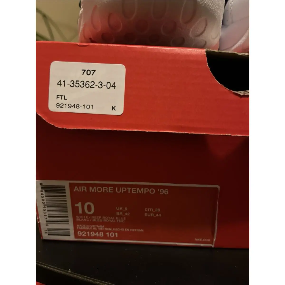 Nike shoes - Nike Air More Uptempo - Air More Uptempo - 921948-101 - White 2