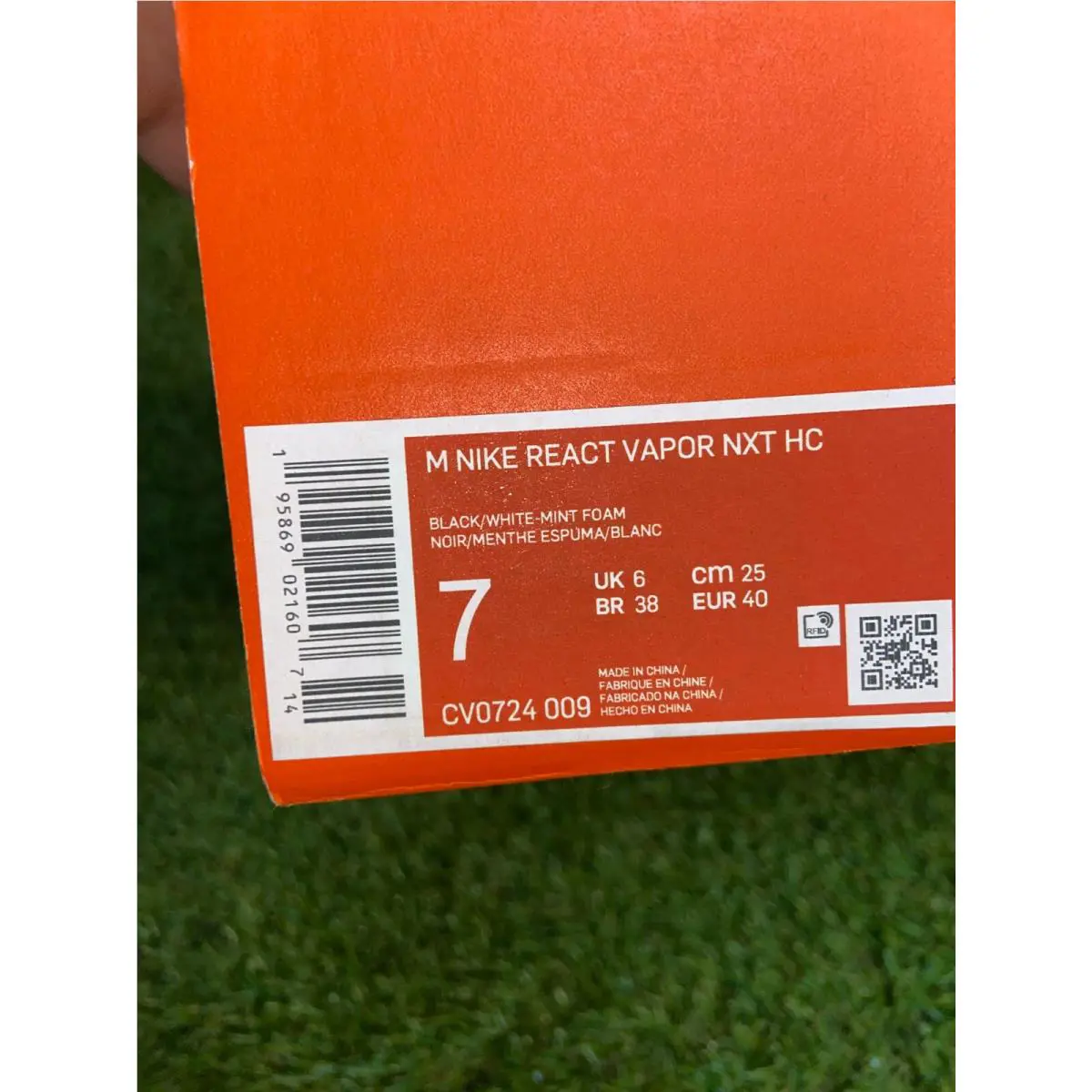 Nike shoes - Nike React Vapor NXT HC - CV0724-009 - Black 7