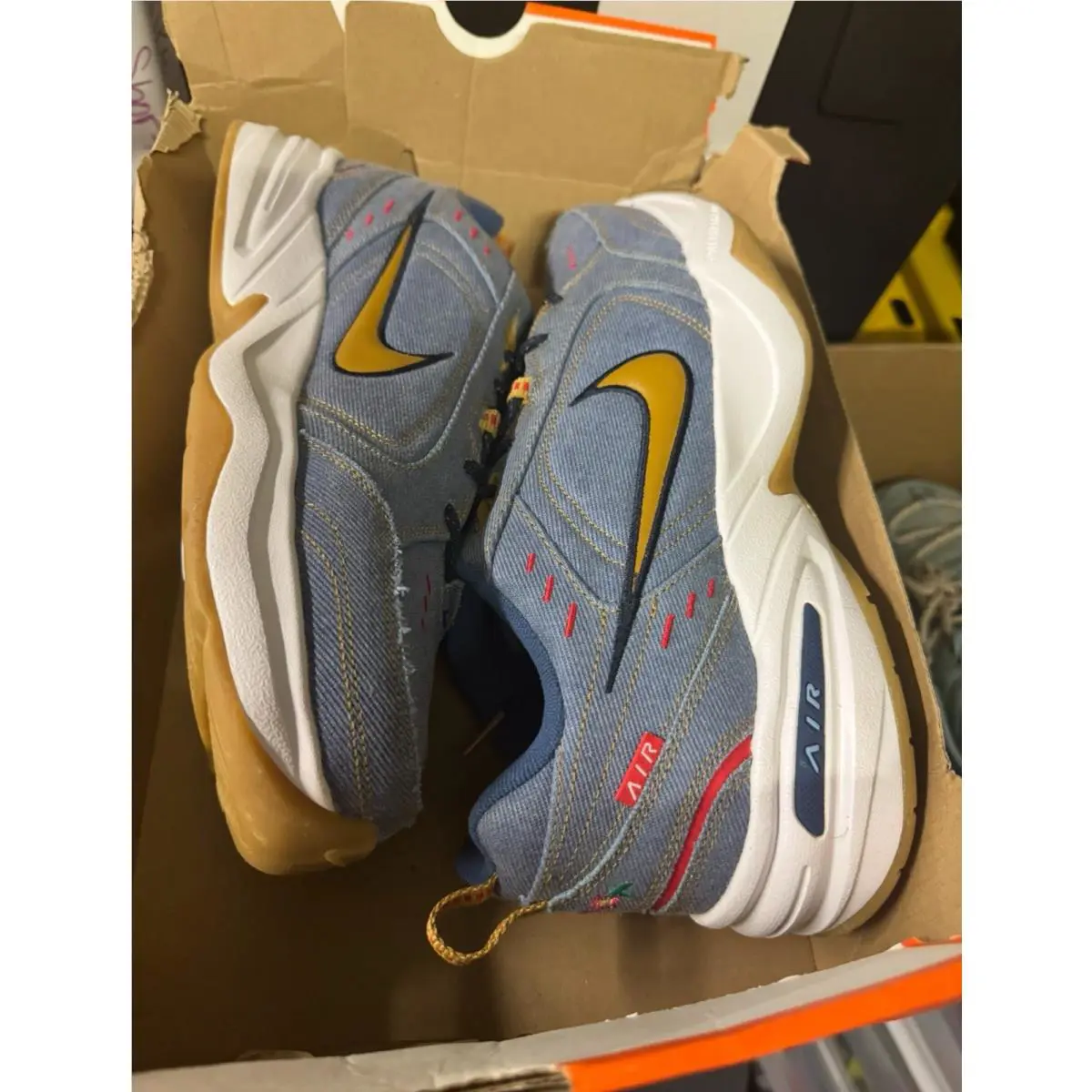 Nike shoes - Nike Air Monarch IV - Air Monarch - AV6676-400 - Blue 5