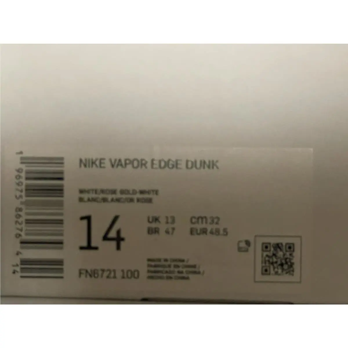 Nike shoes - Nike Vapor Edge - Vapor Edge - FQ0269 - White 6