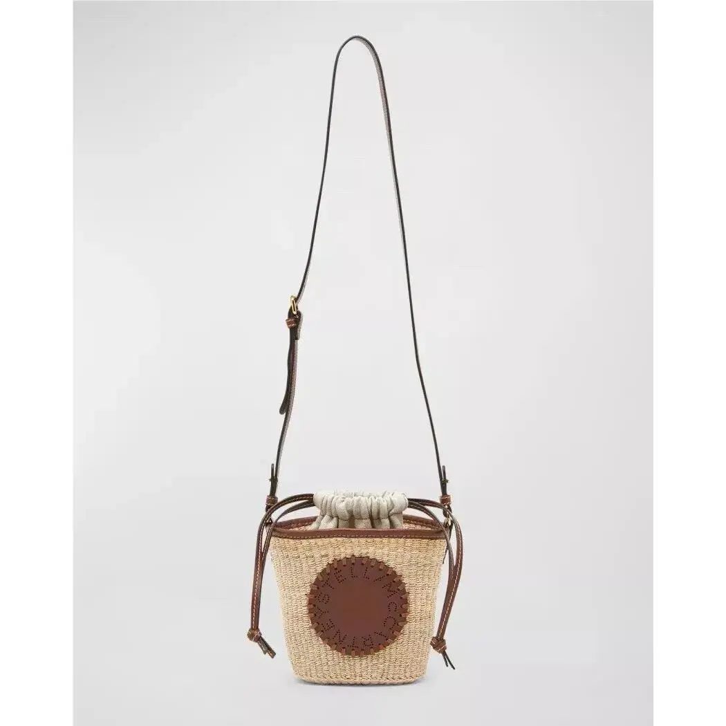 Stella Mccartney Eco Abaca Basket Crossbody Bag by Stella McCartney