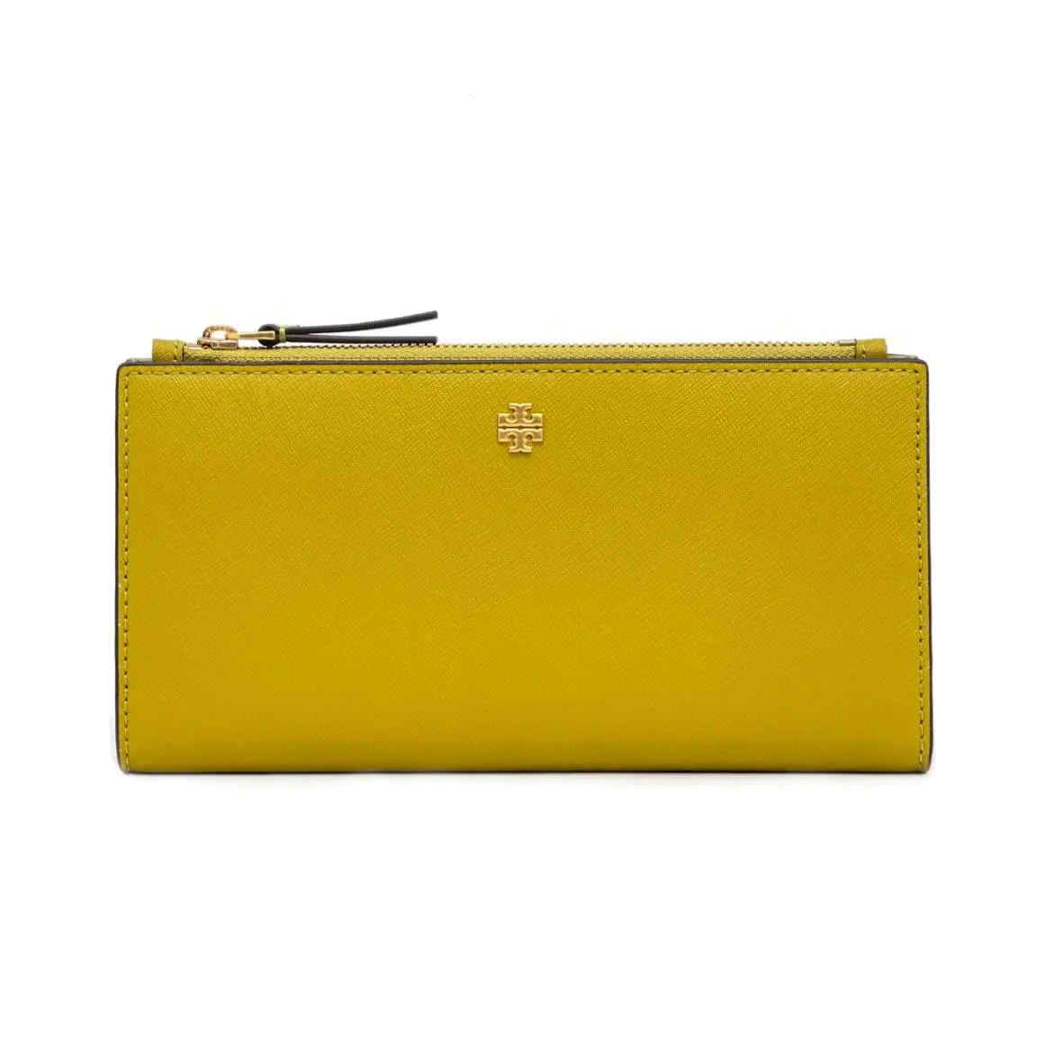 Women`s Slim Bifold Wallet Emerson - Island Palm - 136097 by Tory Burch