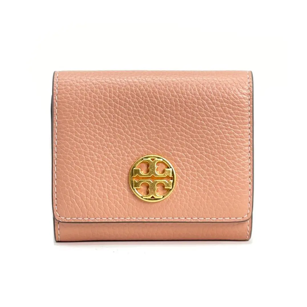 Tory Burch Women`s Blake Grace Leather Trifold Wallet