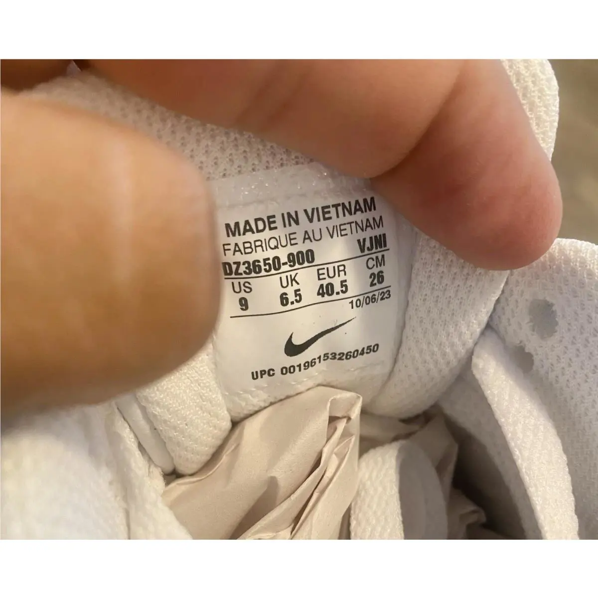 Nike shoes - Nike Air Max 90 NBY - DO7431-900 - White / Black / Grey / Pink (UPC: 196153260450) 10