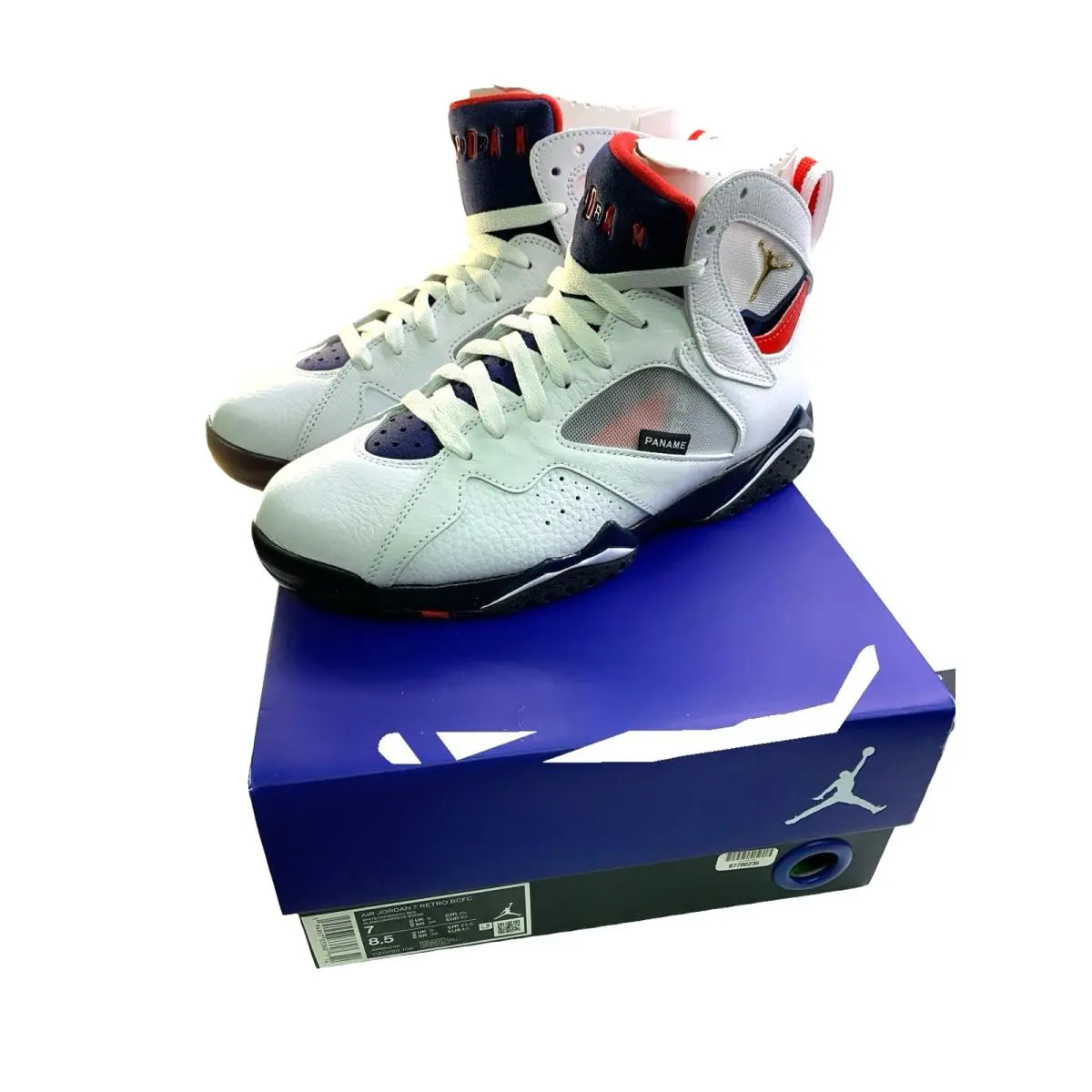 Nike Air Jordan 7 Retro Bcfc Paris Saint-germain Psg Size M7/W8.5 CZ0789-105
