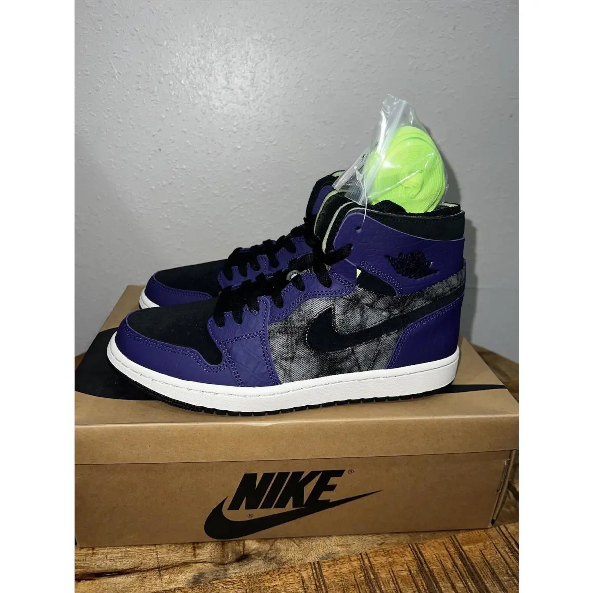 Nike shoes - Air Jordan 1 Zoom - Air Zoom - DC2133-500 - Purple (UPC: 0194501169882) 1