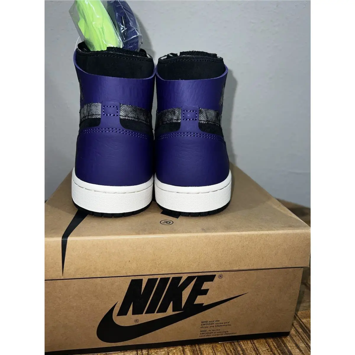 Nike shoes - Air Jordan 1 Zoom - Air Zoom - DC2133-500 - Purple (UPC: 0194501169882) 3