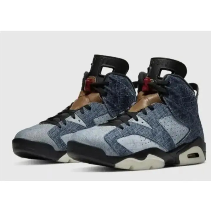 Nike shoes - Air Jordan 6 - Air - CT5350-401 - Washed Denim 0