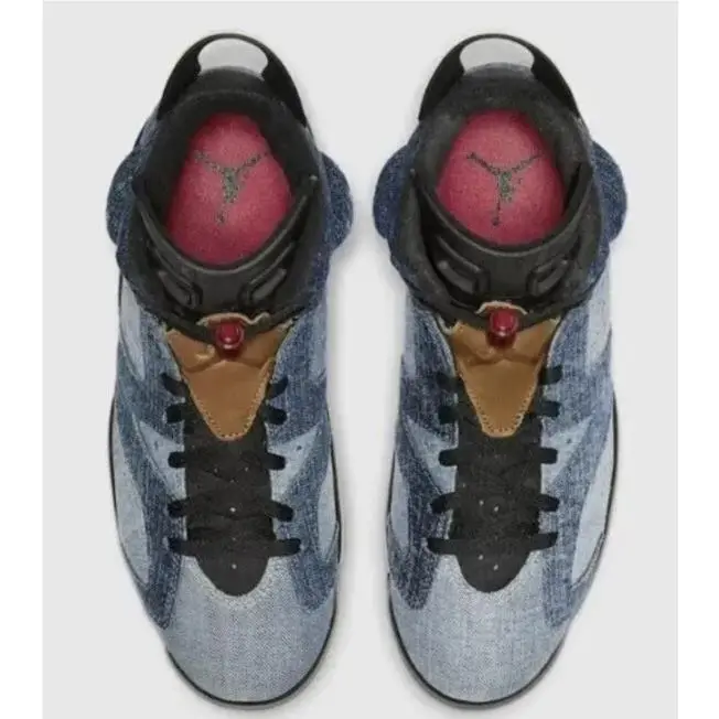 Nike shoes - Air Jordan 6 - Air - CT5350-401 - Washed Denim 4