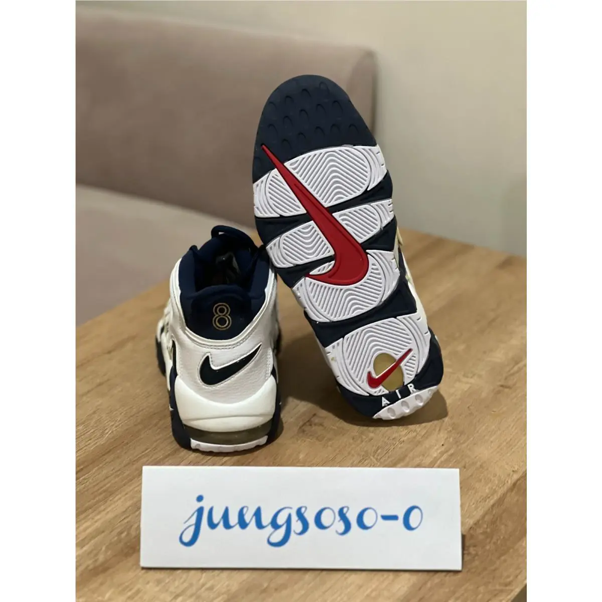 Nike shoes - Nike Air More Uptempo - Air More Uptempo - 414962-104 - White (UPC: 0884497452661) 2